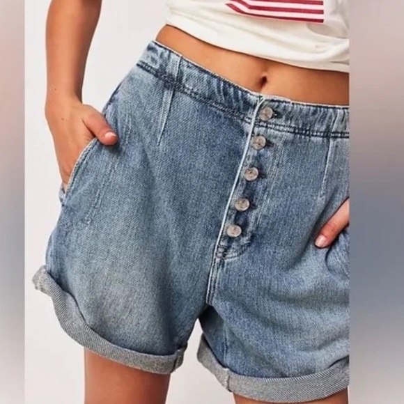 Free People We the Free Osaka Shorts 26 - Picture 6 of 7